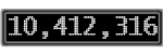 The GaugeControl contains 1 gauge with values: (10,411,936).