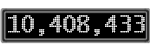The GaugeControl contains 1 gauge with values: (10,408,244).
