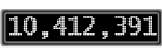 The GaugeControl contains 1 gauge with values: (10,412,037).