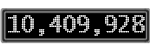 The GaugeControl contains 1 gauge with values: (10,409,961).