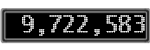 The GaugeControl contains 1 gauge with values: (9,722,045).