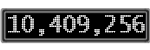 The GaugeControl contains 1 gauge with values: (10,409,038).