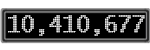 The GaugeControl contains 1 gauge with values: (10,410,528).