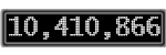 The GaugeControl contains 1 gauge with values: (10,410,490).