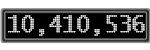 The GaugeControl contains 1 gauge with values: (10,410,316).