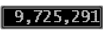 The GaugeControl contains 1 gauge with values: (9,725,170).