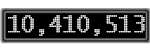 The GaugeControl contains 1 gauge with values: (10,410,527).