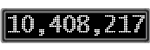 The GaugeControl contains 1 gauge with values: (10,408,071).