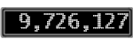 The GaugeControl contains 1 gauge with values: (9,725,438).