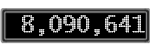 The GaugeControl contains 1 gauge with values: (8,090,645).