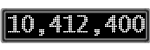 The GaugeControl contains 1 gauge with values: (10,411,708).