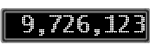 The GaugeControl contains 1 gauge with values: (9,725,173).
