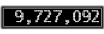 The GaugeControl contains 1 gauge with values: (9,725,173).