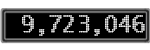 The GaugeControl contains 1 gauge with values: (9,722,305).