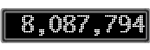 The GaugeControl contains 1 gauge with values: (8,087,586).