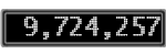 The GaugeControl contains 1 gauge with values: (9,724,199).