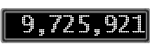 The GaugeControl contains 1 gauge with values: (9,725,433).