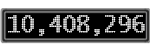 The GaugeControl contains 1 gauge with values: (10,408,033).