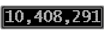 The GaugeControl contains 1 gauge with values: (10,408,034).