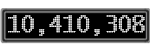 The GaugeControl contains 1 gauge with values: (10,409,928).