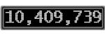 The GaugeControl contains 1 gauge with values: (10,409,487).