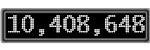 The GaugeControl contains 1 gauge with values: (10,408,276).