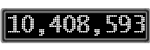 The GaugeControl contains 1 gauge with values: (10,408,452).