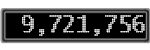 The GaugeControl contains 1 gauge with values: (9,721,529).