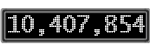 The GaugeControl contains 1 gauge with values: (10,407,589).