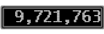 The GaugeControl contains 1 gauge with values: (9,721,528).
