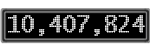 The GaugeControl contains 1 gauge with values: (10,407,589).