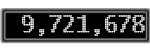 The GaugeControl contains 1 gauge with values: (9,721,526).