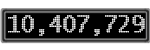 The GaugeControl contains 1 gauge with values: (10,407,589).