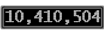 The GaugeControl contains 1 gauge with values: (10,410,302).