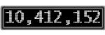 The GaugeControl contains 1 gauge with values: (10,411,321).