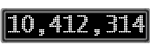 The GaugeControl contains 1 gauge with values: (10,411,938).