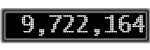The GaugeControl contains 1 gauge with values: (9,721,990).