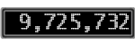 The GaugeControl contains 1 gauge with values: (9,725,433).