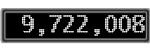 The GaugeControl contains 1 gauge with values: (9,722,001).