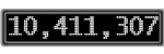 The GaugeControl contains 1 gauge with values: (10,410,872).