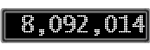 The GaugeControl contains 1 gauge with values: (8,091,623).