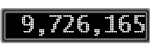 The GaugeControl contains 1 gauge with values: (9,725,515).