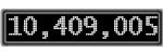 The GaugeControl contains 1 gauge with values: (10,408,256).