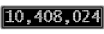 The GaugeControl contains 1 gauge with values: (10,408,059).