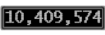 The GaugeControl contains 1 gauge with values: (10,409,490).