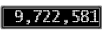 The GaugeControl contains 1 gauge with values: (9,722,314).
