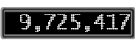 The GaugeControl contains 1 gauge with values: (9,725,170).