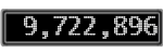 The GaugeControl contains 1 gauge with values: (9,721,986).