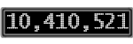 The GaugeControl contains 1 gauge with values: (10,410,527).