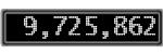 The GaugeControl contains 1 gauge with values: (9,725,433).